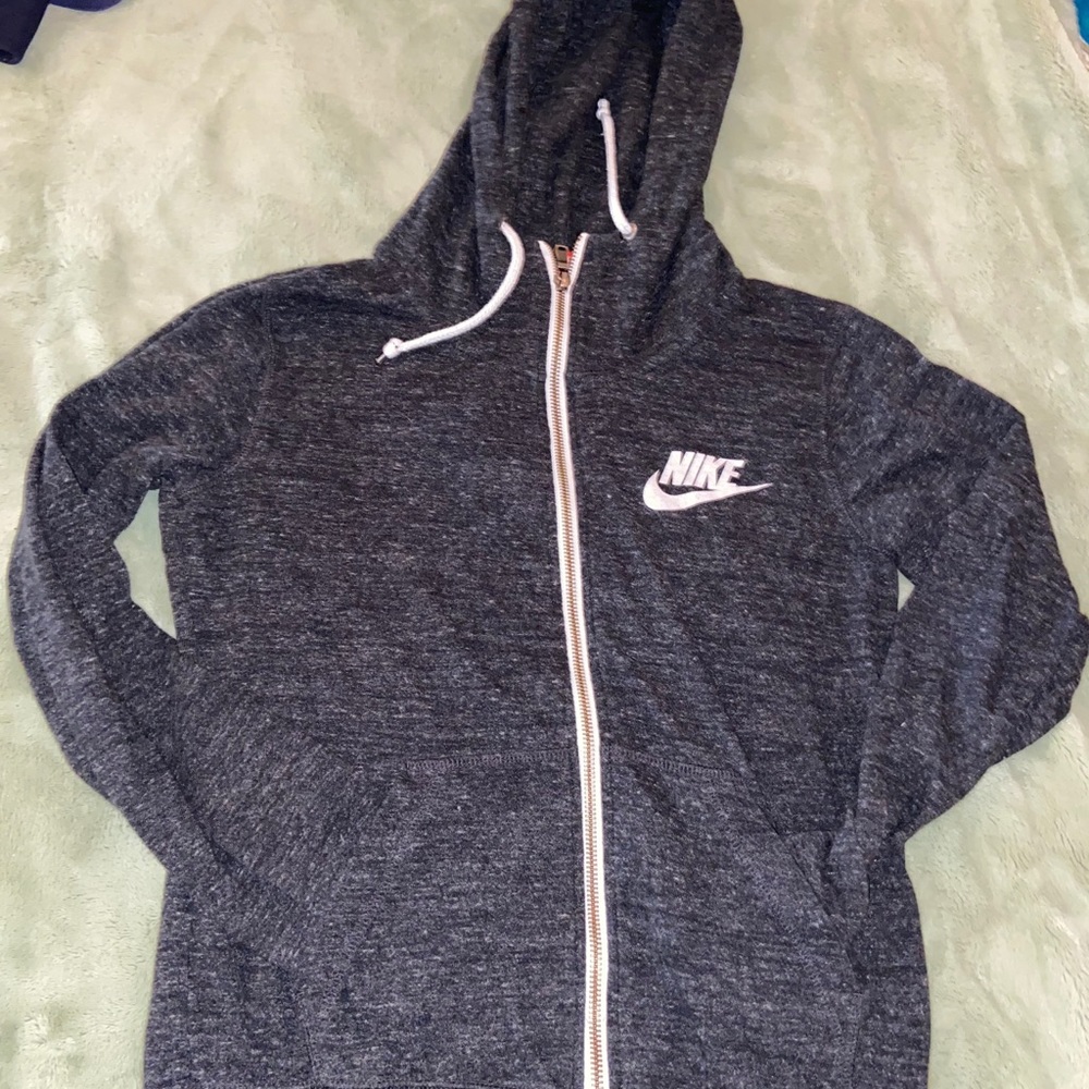 Nike zip up sweater